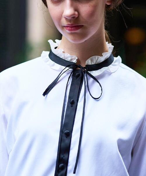 DRESSTERIOR（ドレステリア） ブラウス シャツ 「洗える/コットン100