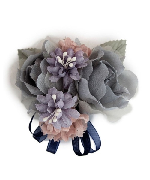 SUIT SELECT ブローチ ブーケのようなコサージュ/金具はピンとクリップ