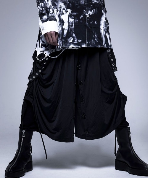 パンツ 『CIVARIZE/シヴァーライズ』サスペンダー付きスカート