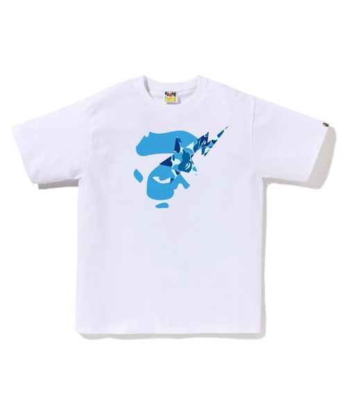 A BATHING APE（アベイシングエイプ） tシャツ ABC CAMO APE FACE STA