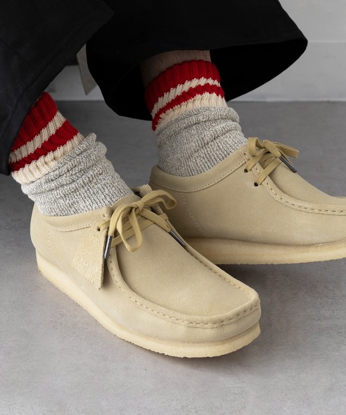 Clarks（クラークス） デッキシューズ 「CLARKS」WALLABEE/ワラビー