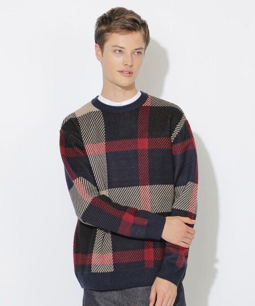 CB CRESTBRIDGE ニット セーター クレストブリッジビッグチェック