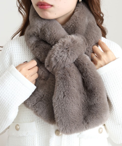 FUNALIVE（ファンアライブ） ネックウォーマー スヌード もこもこ