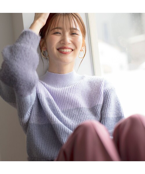 ANY SIS（エニィスィス） ニット セーター 「洗える」グラデーション