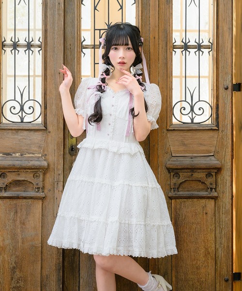 mellfy memory（メルフィーメモリー） ワンピース Feeling happy lace