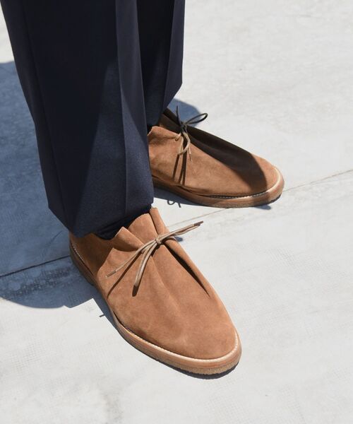 SHIPS（シップス） ビジネスシューズ SOLOVIERE:レイ スエード レース