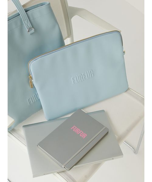FURFUR（ファーファー） タブレットケース エンボスロゴPCケース