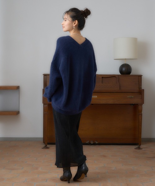 Rouge vif（ルージュ ヴィフ） ニット セーター フォックスウールV