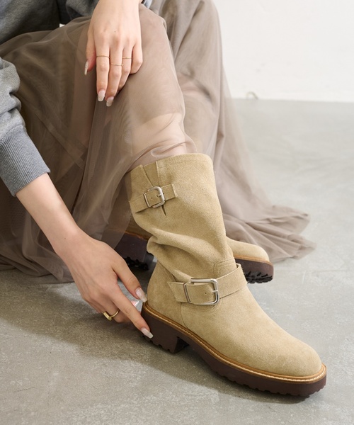 LE TALON（ル タロン） ブーツ 「追加」レザーエンジニアブーツ