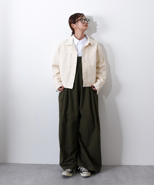 folka.（フォルカ） サロペット オーバーオール Z-2-SP 8E4 表起毛