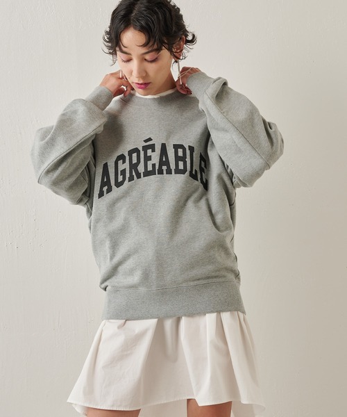 THE PAUSE トレーナー スウェット 「THE PAUSE」ロゴスウェットプル