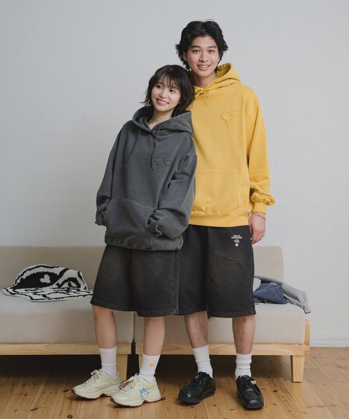 kaoyorinakami パーカー ballon pigment hoodie / バルーンピグメント