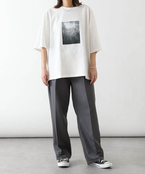 ZIP FIVE（ジップ ファイブ） スラックス ドレープ ルーズ ストレート