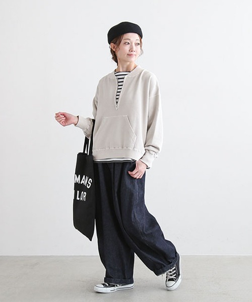 SOLAMONAT（ソラモナ） トレーナー スウェット ピグメントスウェット