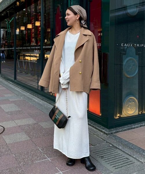 Loungedress（ラウンジドレス） コート アウター ミドルリバーコート