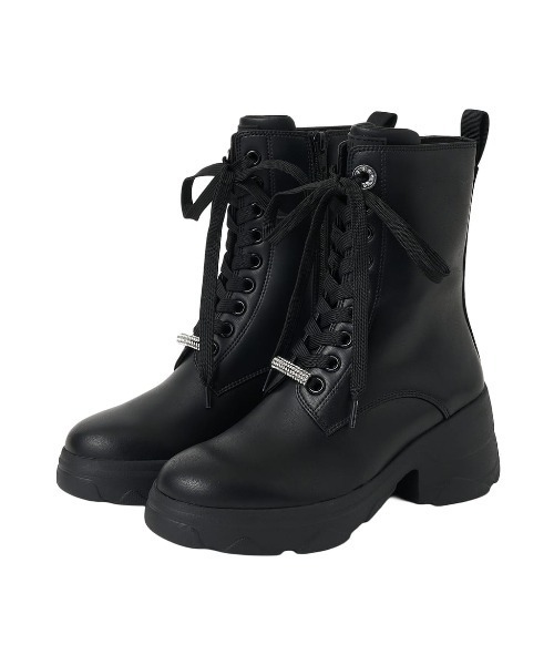 diana（プラスダイアナ） ブーツ 「軽量」厚底レースアップショート