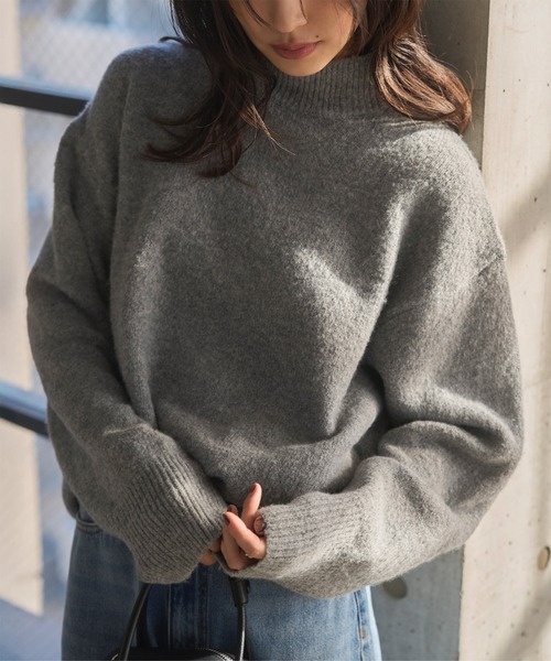 KOBE LETTUCE（神戸レタス） ニット セーター ウォッシャブルモヘア風