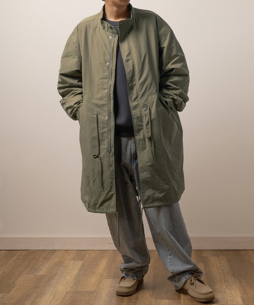 モッズコート コート 3WAY ビッグシルエット M-65 スタンドモッズ