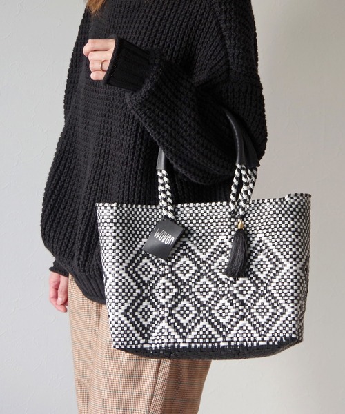 かごバッグ カゴバッグ WOVEN (ウーヴン) / スモールトート メキシコ製
