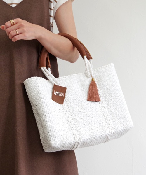 かごバッグ カゴバッグ WOVEN (ウーヴン) / スモールトート メキシコ製