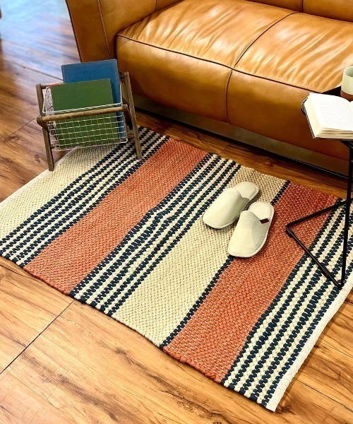 DULTON（ダルトン） ラグ ラグマット COTTON CHINDI HALF RUG/ 900