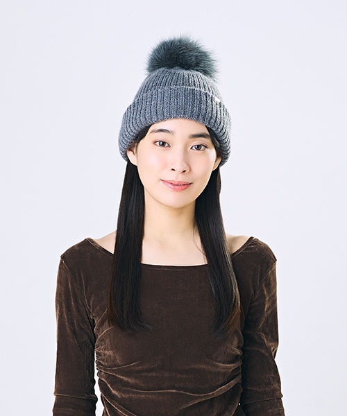 CA4LA（カシラ） ニット帽 ニットキャップ EX PLATINA FOX 7