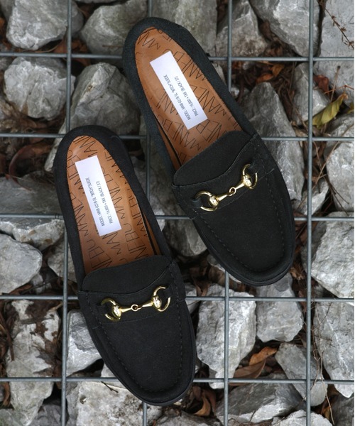 MANEBU（マネブ） ローファー BITCH SUEDE ビットローファー スエード