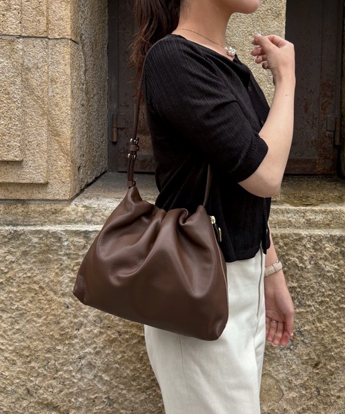 gemeil ショルダーバッグ バッグ 「累計販売1万本突破」レザーワン