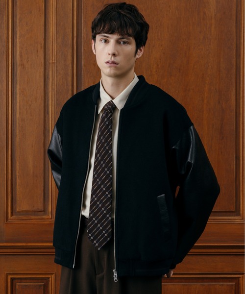 RHC Wool Melton Stadium Jacket rhc スタジャン RHC Wool Melton