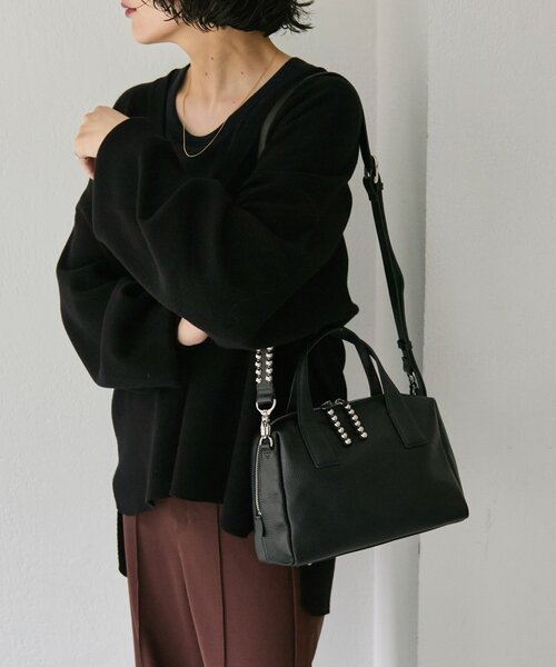 ear PAPILLONNER（イア パピヨネ） ボストンバッグ 「本革/ショルダー