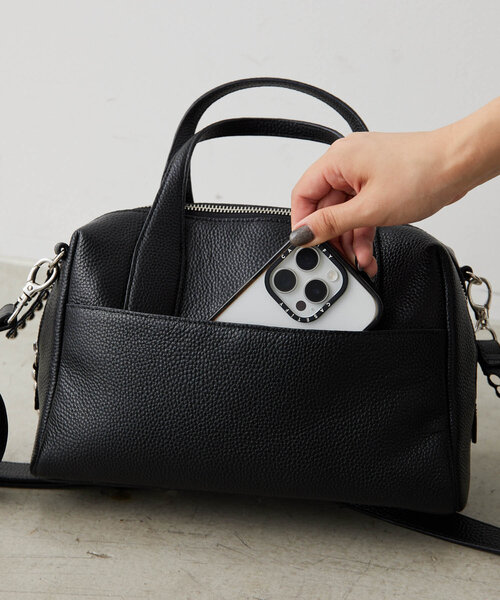 ear PAPILLONNER（イア パピヨネ） ボストンバッグ 「本革/ショルダー