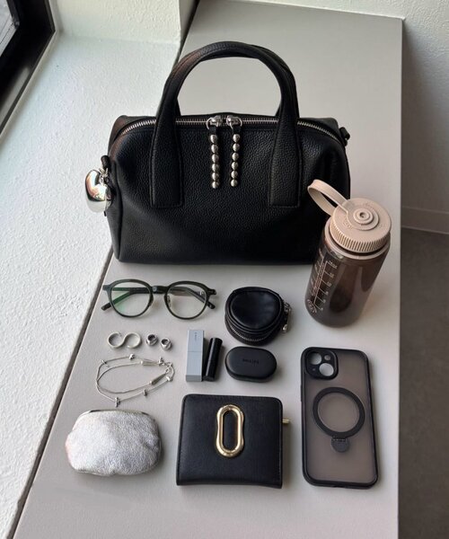 ear PAPILLONNER（イア パピヨネ） ボストンバッグ 「本革/ショルダー