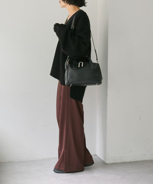 ear PAPILLONNER（イア パピヨネ） ボストンバッグ 「本革/ショルダー