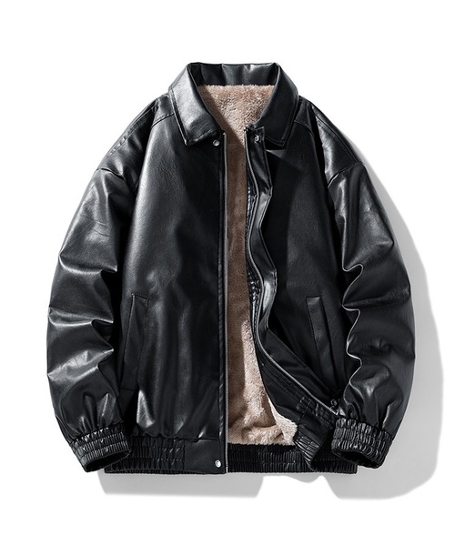 CALIFORNIA OUTFITTERS スタジャン 12E7-MZ PU レザー 裏ボア