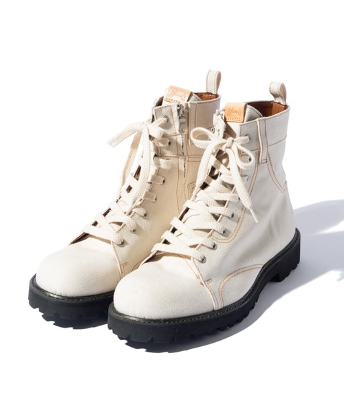 glamb（グラム） ブーツ Oiled Denim Boots / オイルドデニムブーツ