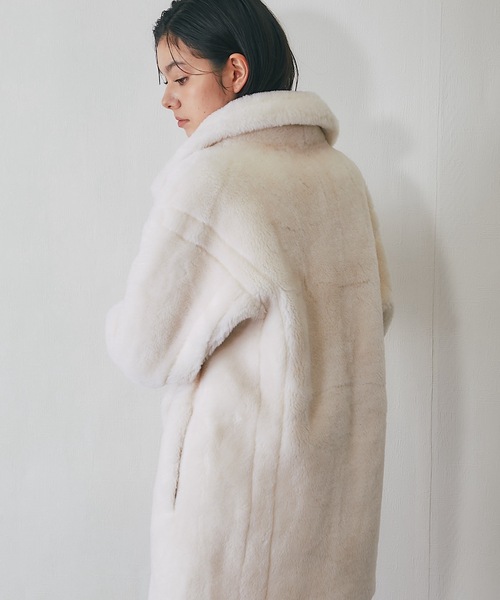 SMILE ORCHID（スマイルオーキッド） ムートンコート ボアコート