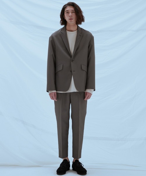 WYM LIDNM セットアップ RELAX WOOL LIKE PE SET-UP/セットアップ