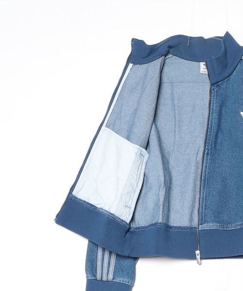 adidas（アディダス） デニムジャケット gジャン アディカラー デニム