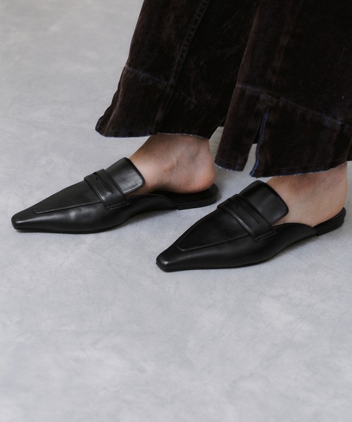 ADAM ET ROPE'（アダムエロペ） サンダル ローファーミュール