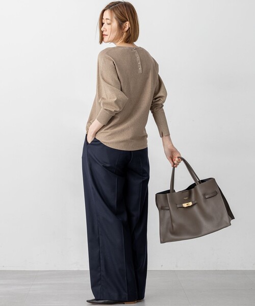 23区（ニジュウサンク） ニット セーター 「洗える/吊り干しOK」ヴィス