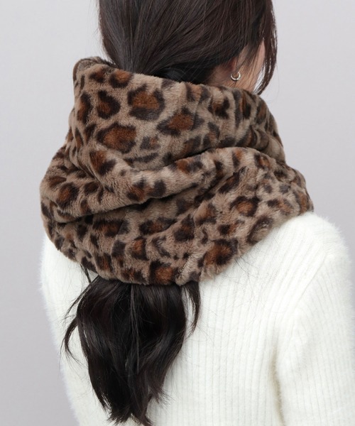 A.M.S. ネックウォーマー スヌード ソフトタッチ フェイクファー