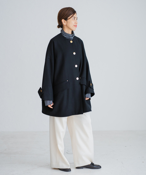 IENA（イエナ） ノーカラーコート コート MACKINTOSH/マッキントッシュ