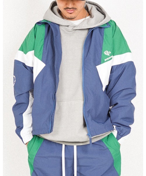 Re:room（リルーム） セットアップ ナイロンビッグトラックジャケット