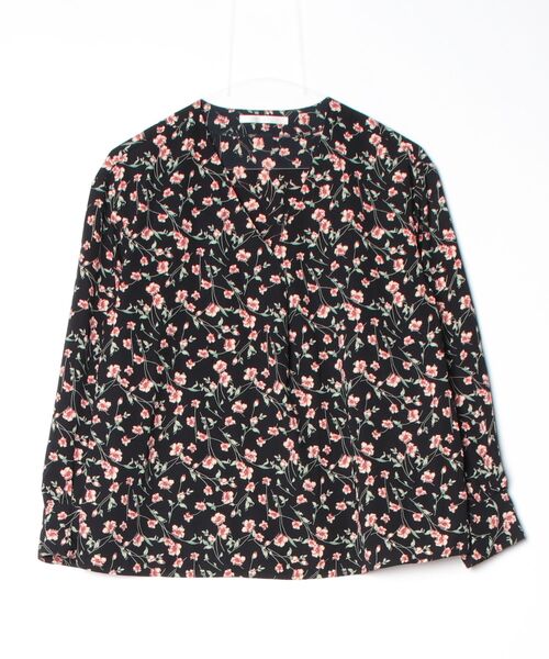 URBAN RESEARCH DOORS（アーバンリサーチドアーズ） 花柄長袖ブラウス