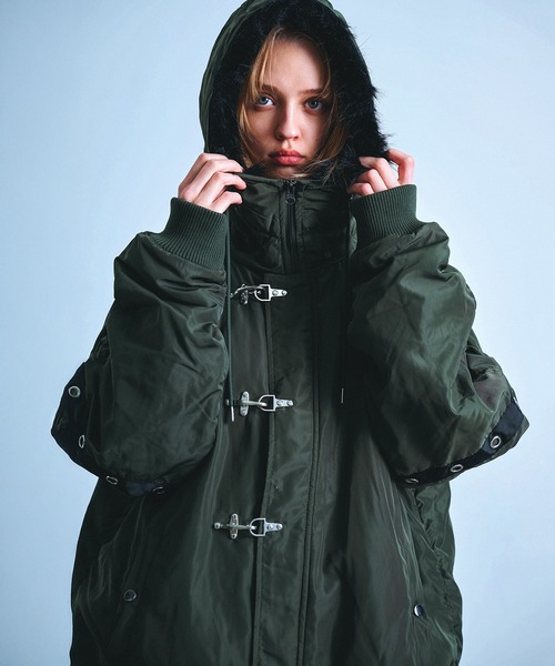 Revo. ミリタリージャケット モッズコート オーバーサイズ ファイヤー