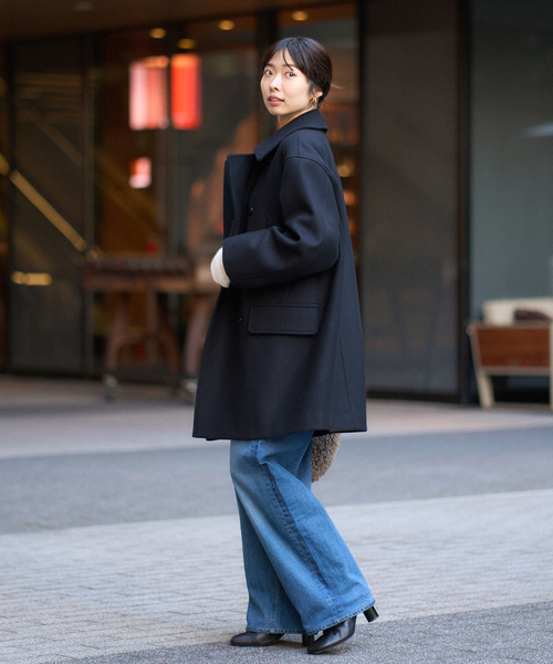 IENA（イエナ） ピーコート pコート メルトンウール ピーコート
