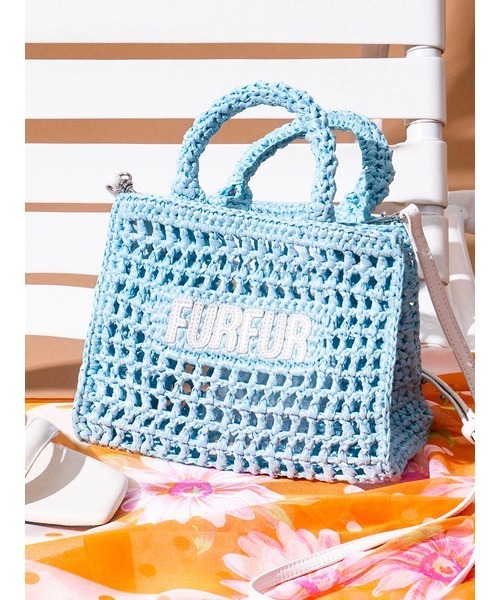 FURFUR（ファーファー） トートバッグ 「ZOZOTOWN限定カラー」ラフィア