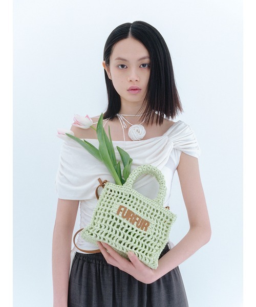 FURFUR（ファーファー） トートバッグ 「ZOZOTOWN限定カラー」ラフィア