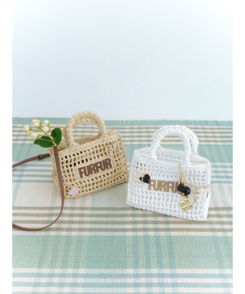 FURFUR（ファーファー） トートバッグ 「ZOZOTOWN限定カラー」ラフィア