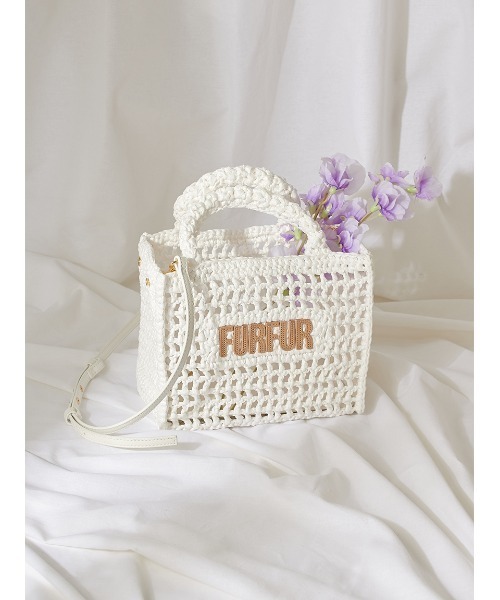 FURFUR（ファーファー） トートバッグ 「ZOZOTOWN限定カラー」ラフィア